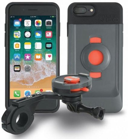 Чехол для сотового телефона TigraSport FitClic Neo Bike Kit Forward для iPhone 6/7/8 Plus, черный