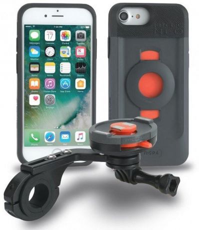 Чехол для сотового телефона TigraSport FitClic Neo Bike Kit Forward для iPhone 6/7/8, черный