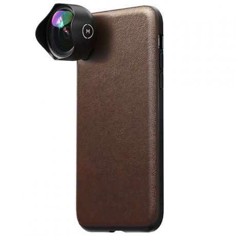 Чехол для сотового телефона NOMAD  Rugged Leather V2 для iPhone X/XS (Moment Lens), коричневый