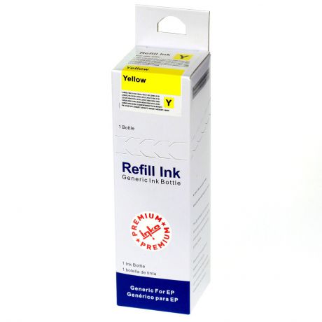 Чернила для принтера INKO Epson L100, желтый