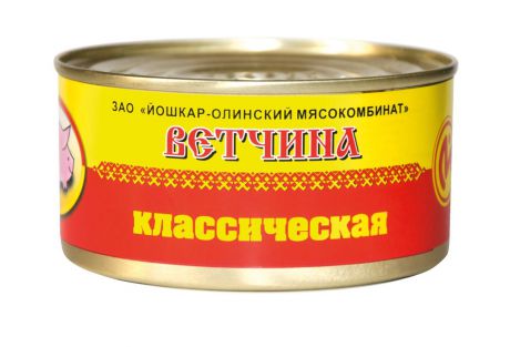 Мясные консервы Йошкар-Олинская Тушенка 33479 Банка, 325