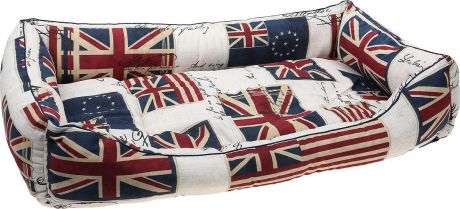 Лежак для животных CLP Флаг Scotchgard прямоуголный Medium, 85 х 65 х 17 см