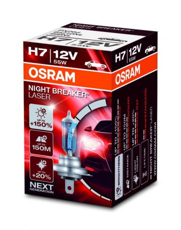 Лампа автомобильная OSRAM +150% яркости