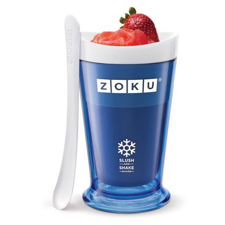 Ложка десертная Zoku Slush & Shake, синий