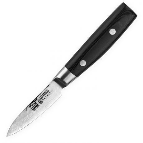Кухонный нож Yaxell Нож для чистки овощей 8 см, дамасская сталь, Zen, Япония