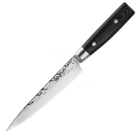 Кухонный нож Yaxell Нож для тонкой нарезки 18 см, дамасская сталь, Zen, Япония