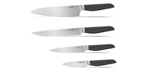 Набор кухонных ножей Appollo BSL-004, черный