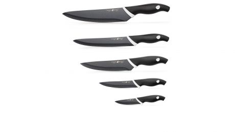Набор кухонных ножей Apollo Genio MRC-005, черный
