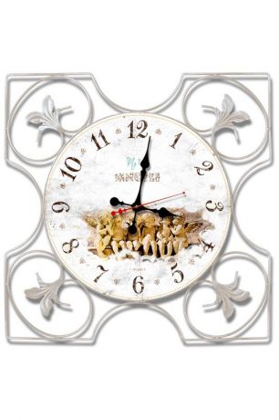 Настенные часы Time2go Замок кв, 707-807�9, белый
