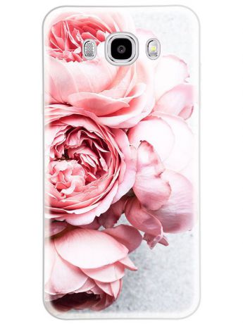 Чехол для сотового телефона UVOO "Art design" для Samsung Galaxy J7 (2016), розовый