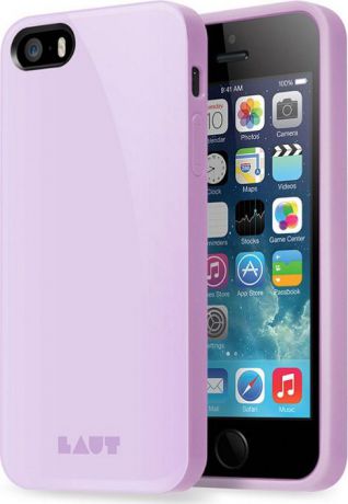 Чехол для сотового телефона Laut Huex Pastels Violet для Apple iPhone 5/5S/Se, сиреневый