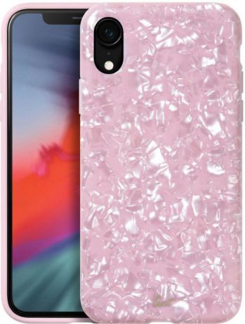 Чехол для сотового телефона Laut Pearl Glitter для Apple iPhone XR, розовый