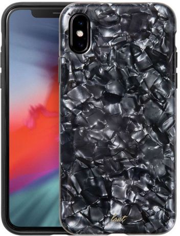 Чехол для сотового телефона Laut Pearl Glitter для Apple iPhone X/XS, черный