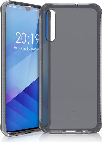 Чехол-накладка Itskins Spectrum Clear для Samsung Galaxy A50, черный