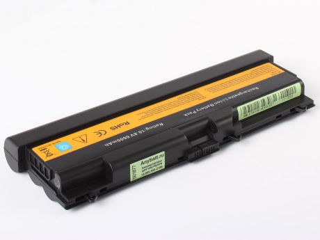 Аккумулятор для ноутбука AnyBatt iBM-Lenovo 42T4791, 42T4751, 42T4795, 42T4235, 42T4753, 42T4708, 42T4793, 42T4755, 57Y4186, 57Y4185, 42T4796, 42T4756, 51J0500, 42T4757, 42T4797, 42T4733, 42T4790