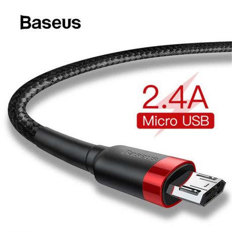 Кабель Baseus USB-кабель для Xiaomi Redmi Note 5 Pro 4 / Samsung S8, серый