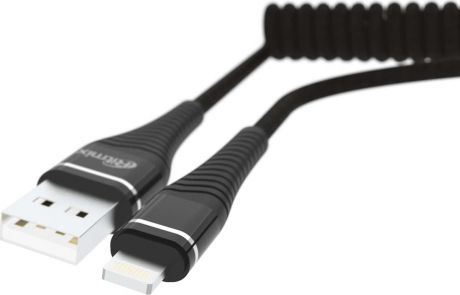 Кабель Ritmix RCC-424 Apple Lightning - USB, черный, 1 м