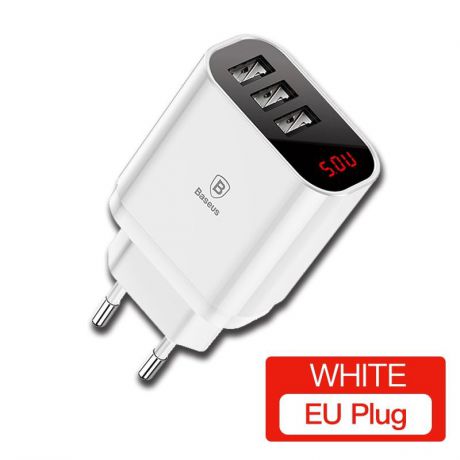 Зарядное устройство Baseus USB, белый