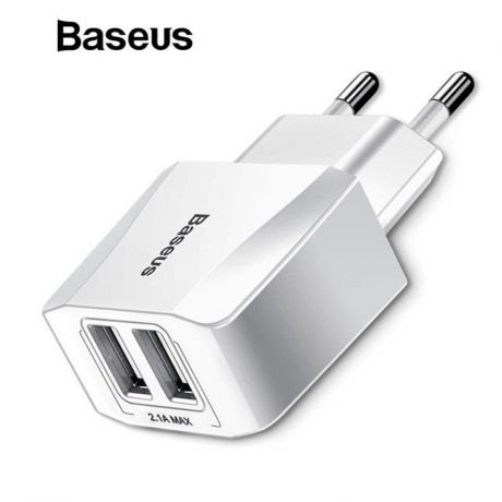 Зарядное устройство Baseus зарядное USB-устройство, белый