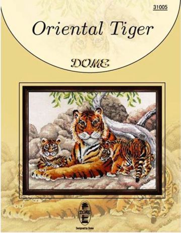 Набор для вышивания DOME Oriental tiger
