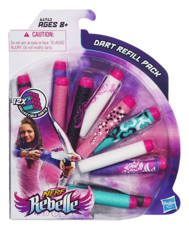 Nerf Rebelle Набор стрел, 12 шт