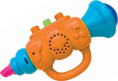 Музыкальная игрушка Азбукварик Музыкальные инструменты Дудочка, 2183, оранжевый