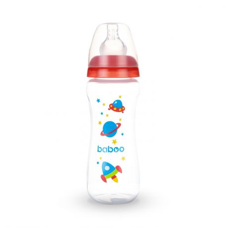 Бутылочка для кормления BABOO 3-005 красный