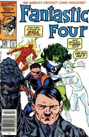 Mike Carlin Fantastic Four #292
