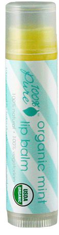 100% Pure Бальзам для губ Мята (USDA Organic) 4,25 г