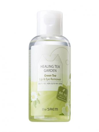 Средство для снятия макияжа The Saem Healing Tea Garden Green Tea Lip and Eye Remover