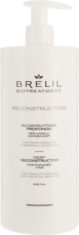 Маска-кондиционер для волос Brelil BioTreatment Reconstruction, глубокого действия, 1 л