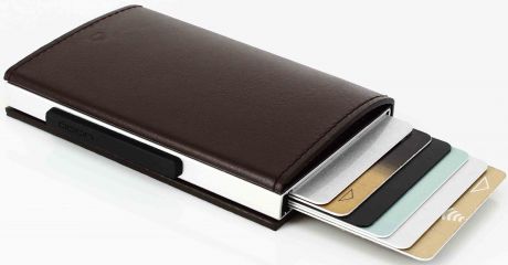 Кошелек OGON Cascade wallet RFID Safe, 211902, темно-коричневый