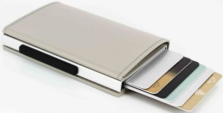 Кошелек OGON Cascade wallet RFID Safe, 211901, бежевый
