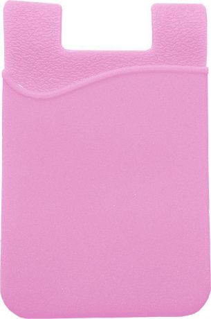 Футляр для карточек Magic Home, с клеевым креплением, 79920, розовый, 9,4 х 6,8 см