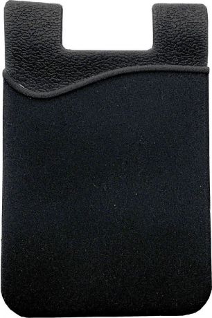 Футляр для карточек Magic Home, с клеевым креплением, 79929, черный, 9,4 х 6,8 см