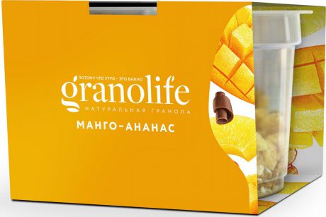 Гранола Granolife Манго-ананас, 60 г