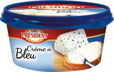 Сыр President Creme De Bleu, плавленный, 125 г