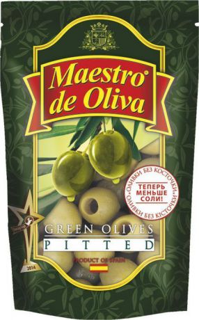 Овощные консервы МДО Оливки "Маэстро де олива" без косточки, 170 г