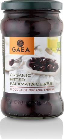 Овощные консервы Gaea Оливки органик "Каламата" без косточки, 290 г