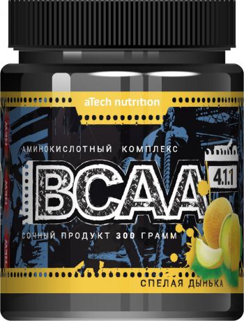 Комплекс аминокислотный aTech Nutrition BCAA 4:1:1 Спелая дынька, 300 г