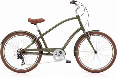Велосипед Electra Bicycle Company Townie Original 7D Matte Khaki, 539175, хаки