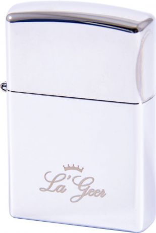 Зажигалка La Geer, электроимпульсная USB, 85402, серебристый, 1,5 х 4 х 6