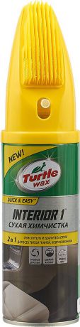 Очиститель обивки Turtle Wax Interior 1, со встроенной щеткой, FG7713/53011, 400 мл