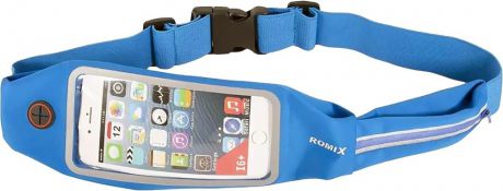 Чехол для сотового телефона Romix Touch Screen Waist Bag 4.7, синий