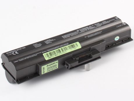 Аккумулятор для ноутбука AnyBatt для Sony VAIO PCG-81211V, VAIO PCG-51111V, VAIO VGN-FW11ER, VAIO PCG-31312V, Vaio VGN-FW11SR, Vaio VGN-FW11MR, VAIO SVE1112M1R, Vaio VGN-FW, VAIO PCG-3B4P, VAIO SVE1111M1R, VAIO VGN-FW11LR