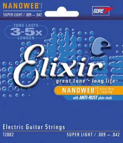 Elixir 12002 струны для электрогитары