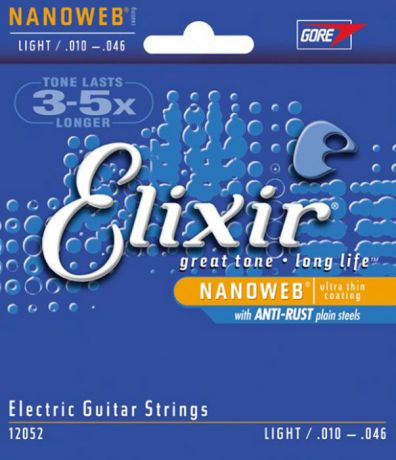 Elixir 12052 струны для электрогитары