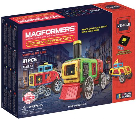Magformers Магнитный конструктор Power Vehicle Set