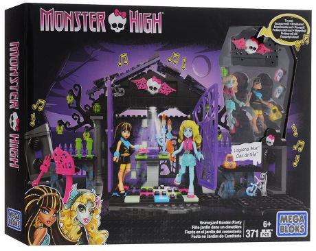 Mega Bloks Monster High Конструктор Вечеринка на кладбище