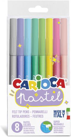 Набор фломастеров Carioca Pastel, 43032, 8 цветов